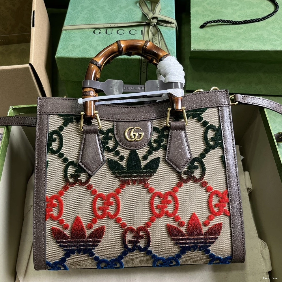 Hyperpeter adidas Small x Gucci Tote Bag Diana 0715